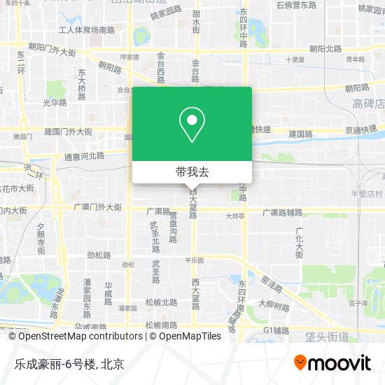 乐成豪丽-6号楼地图
