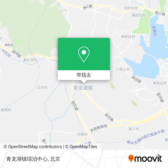青龙湖镇综治中心地图