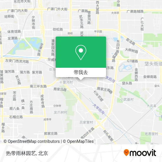 热带雨林园艺地图