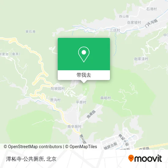 潭柘寺-公共厕所地图