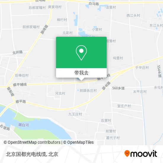 北京国都光电线缆地图