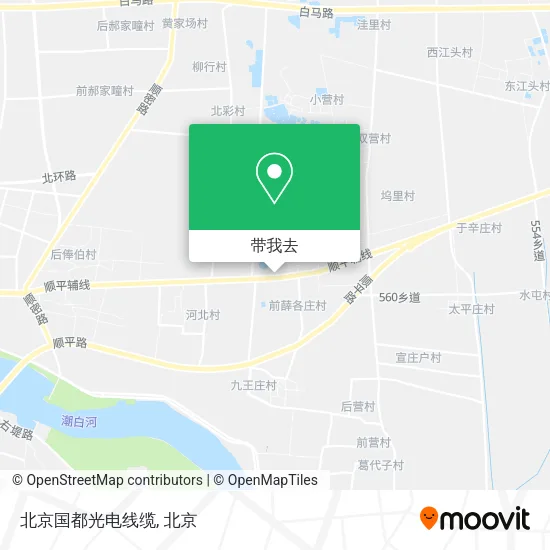 北京国都光电线缆地图
