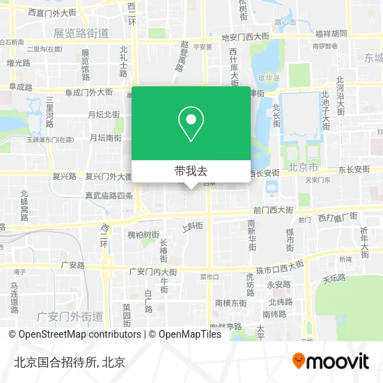 北京国合招待所地图