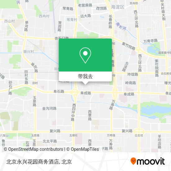 北京永兴花园商务酒店地图