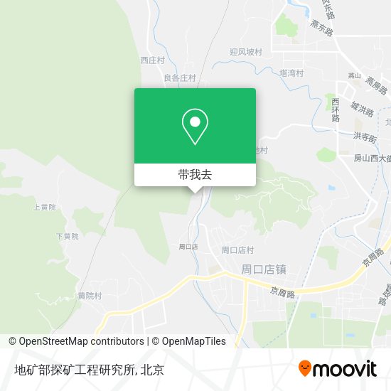 地矿部探矿工程研究所地图