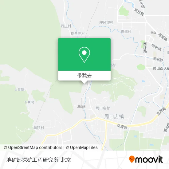 地矿部探矿工程研究所地图