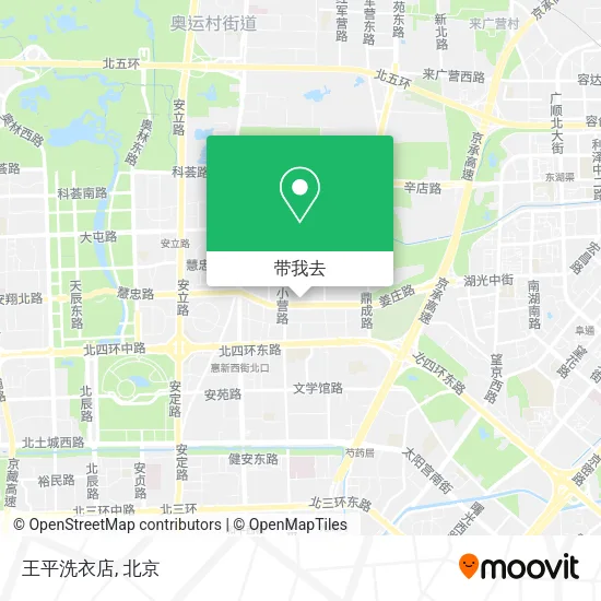 王平洗衣店地图