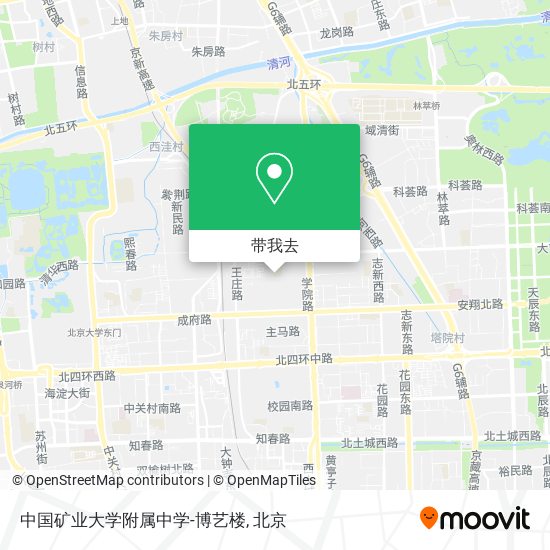中国矿业大学附属中学-博艺楼地图