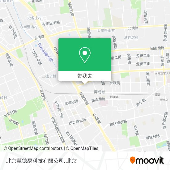北京慧德易科技有限公司地图