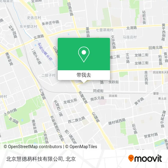 北京慧德易科技有限公司地图