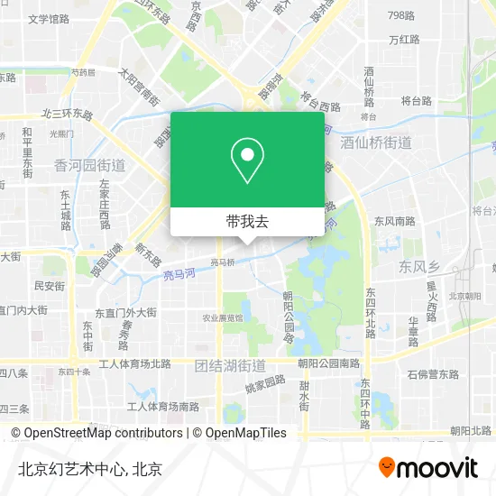 北京幻艺术中心地图