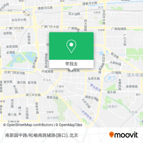 南新园中路/松榆南路辅路(路口)地图