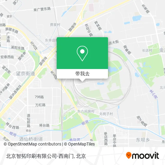 北京智拓印刷有限公司-西南门地图