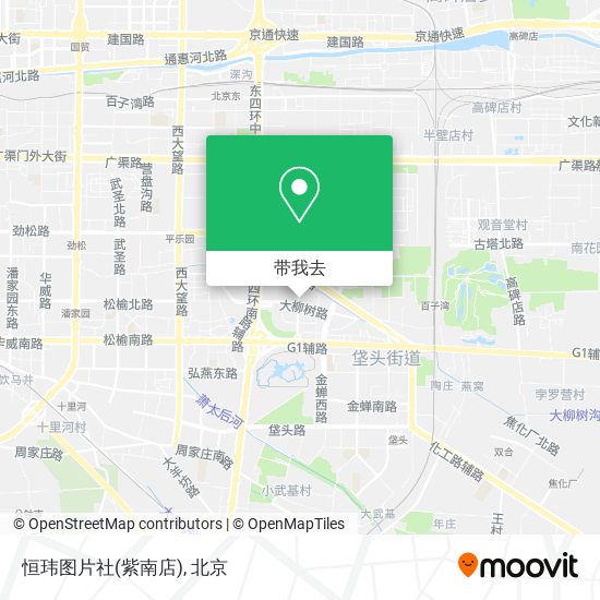 恒玮图片社(紫南店)地图