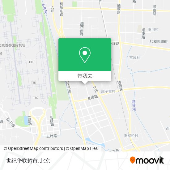 世纪华联超市地图