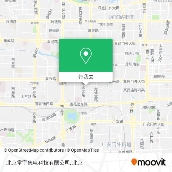 北京掌宇集电科技有限公司地图