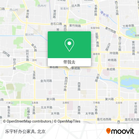 乐宇轩办公家具地图