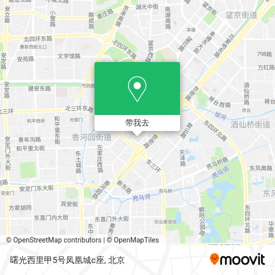 曙光西里甲5号凤凰城c座地图