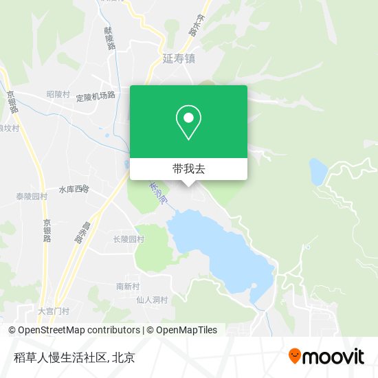稻草人慢生活社区地图