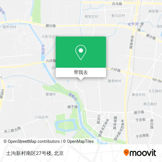 土沟新村南区27号楼地图