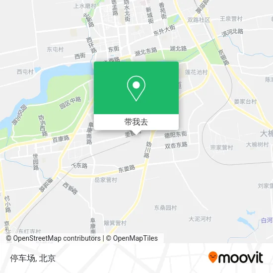 停车场地图