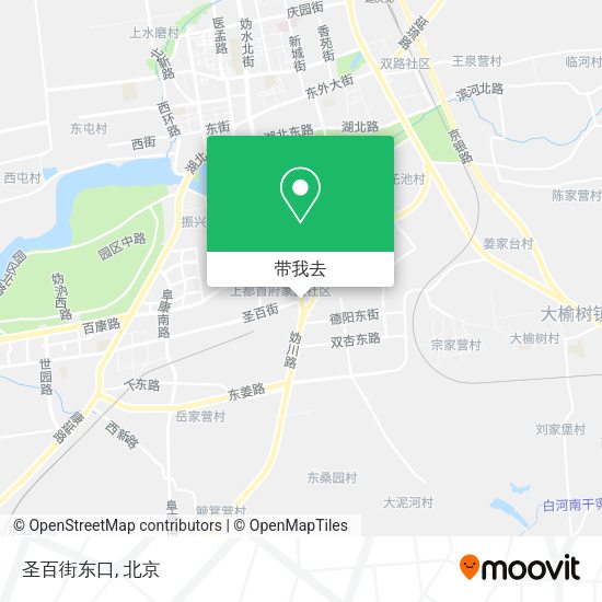 圣百街东口地图
