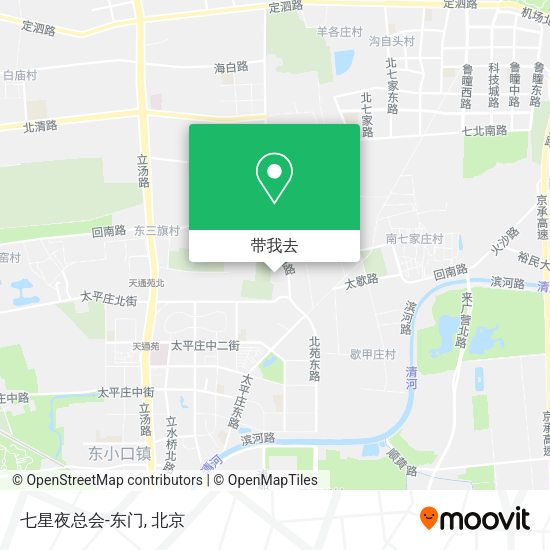 七星夜总会-东门地图