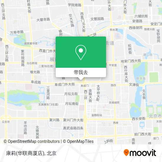 康莉(华联商厦店)地图