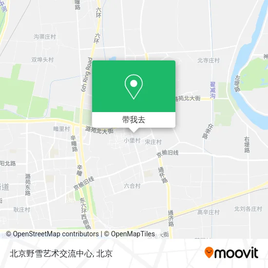 北京野雪艺术交流中心地图