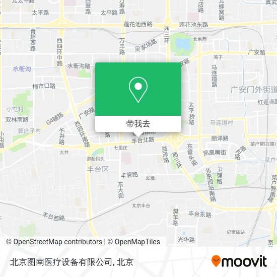 北京图南医疗设备有限公司地图