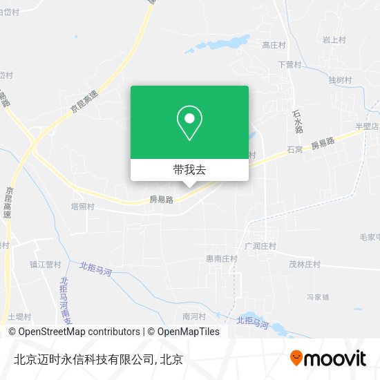 北京迈时永信科技有限公司地图