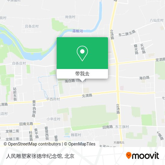 人民雕塑家张德华纪念馆地图