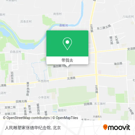 人民雕塑家张德华纪念馆地图