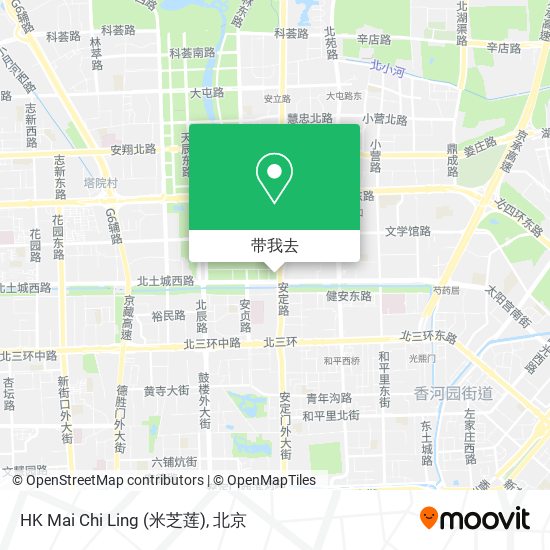 HK Mai Chi Ling (米芝莲)地图