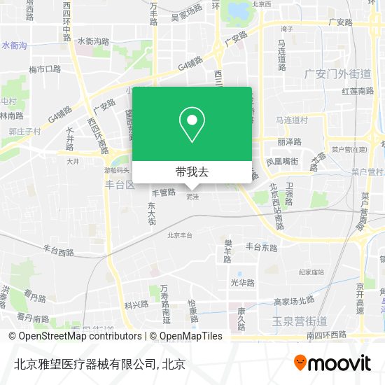 北京雅望医疗器械有限公司地图
