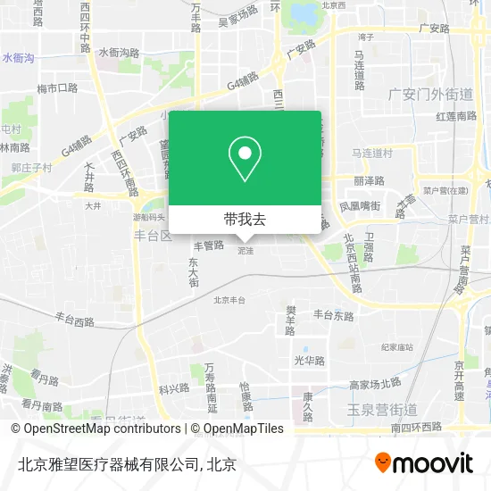 北京雅望医疗器械有限公司地图