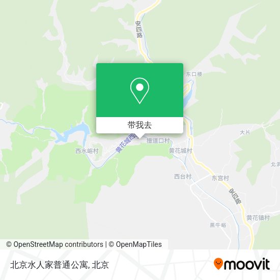 北京水人家普通公寓地图
