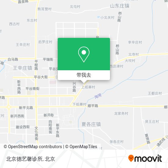 北京德艺馨诊所地图