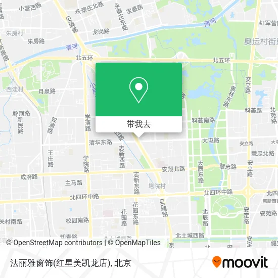法丽雅窗饰(红星美凯龙店)地图