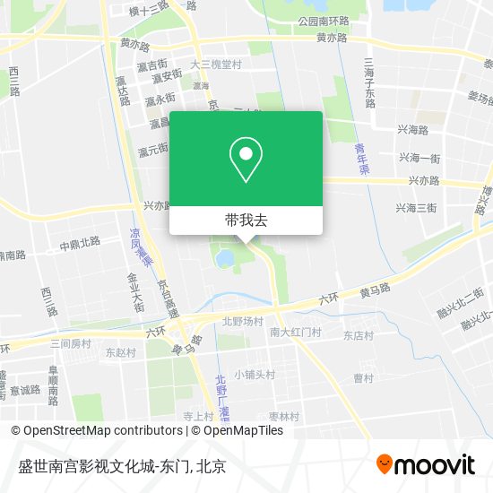 盛世南宫影视文化城-东门地图