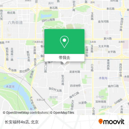 长安福特4s店地图