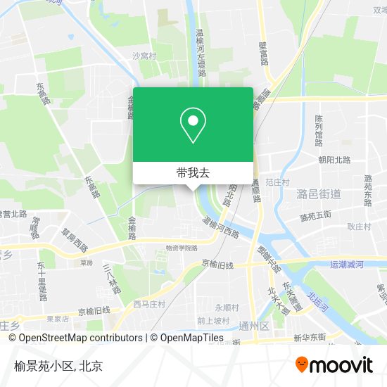 榆景苑小区地图