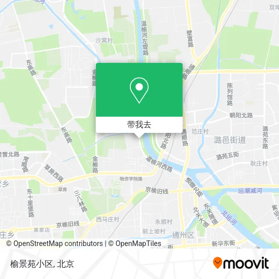 榆景苑小区地图