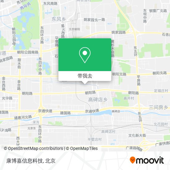 康博嘉信息科技地图