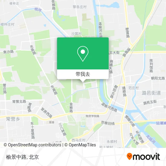 榆景中路地图