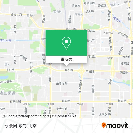 永景园-东门地图