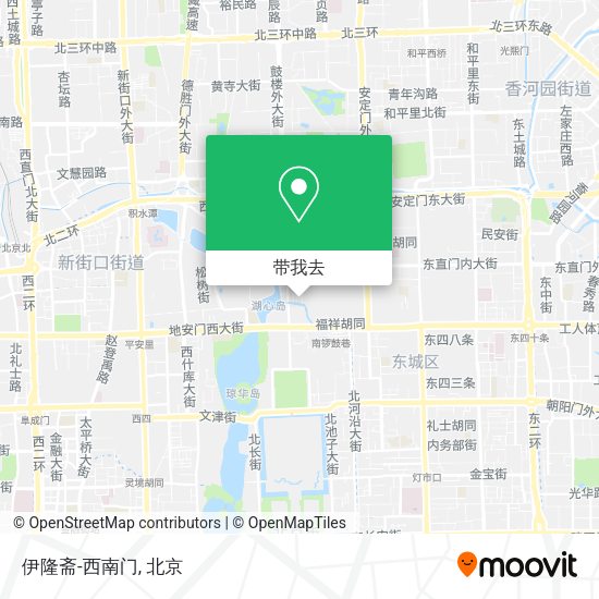 伊隆斋-西南门地图