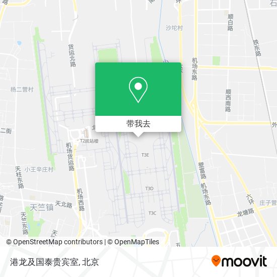 港龙及国泰贵宾室地图