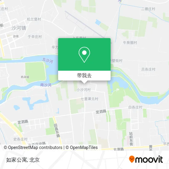 如家公寓地图