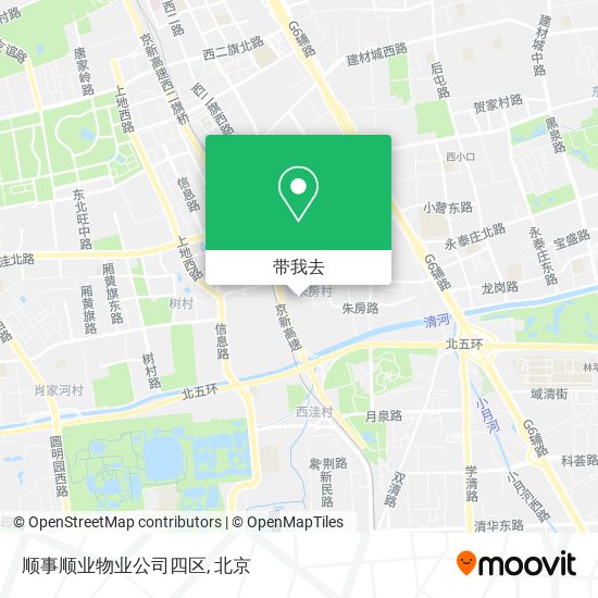 顺事顺业物业公司四区地图